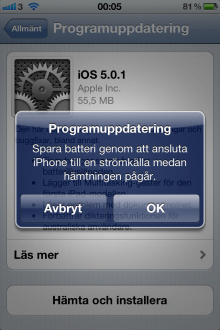 Jag har fullt batteri