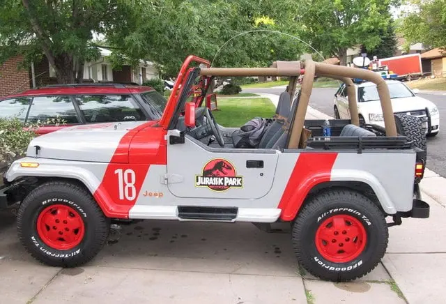 jurassic park jeep