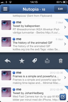 Gör saker med brevet