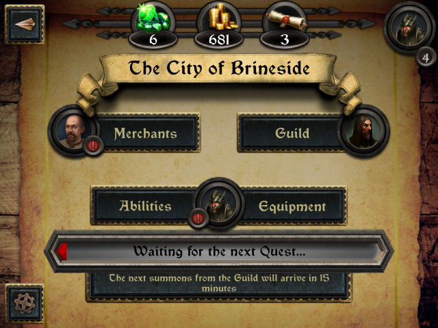 Väntar på att få spela